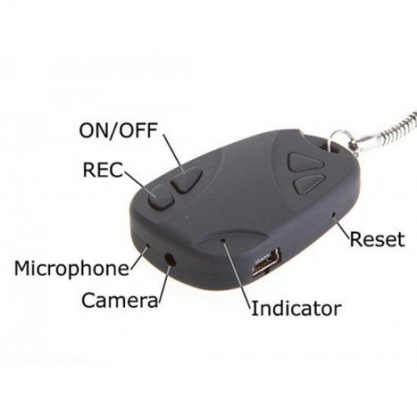 Spy Keychain Camera Camcorder